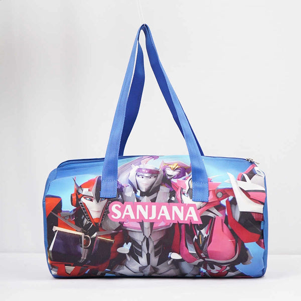 Personalised Cartoon Printed Kids Swimming Duffle Bag